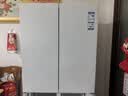 海尔（Haier）【新品小红花2.0】冰箱549升双系统双蒸发器十字门四开门大容量电冰箱家用带制冰一级能效国家补贴 智控双系统+AI节能省电+超净五效合一 海尔新品双系统丨549L 实拍图