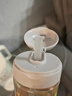 贝亲（Pigeon）自然成长翻盖直饮吸管 大童奶瓶330ml 经典款 18月+  AA278 实拍图