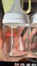 贝亲（Pigeon）玻璃奶瓶宽口径防胀气160ml S号奶嘴 1月+ AA186  实拍图