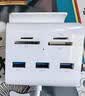 绿联USB3.0扩展分线器 高速3口拓展坞 HUB集线器 笔记本电脑多接口转换器 带SD/TF读卡器功能带供电口 实拍图