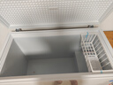 奥克斯（AUX）小冰柜家用小型冷藏柜冷冻柜两用冰柜小型租房家用小冰箱小型冷柜 铜管/388升级/可囤540斤肉/减霜 实拍图