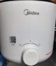 美的（Midea）电煮锅 0涂层不锈钢 宿舍小电锅 多功能家用宿舍泡面小火锅 2.6L蒸煮一体电热锅 XZC2066G 配蒸笼 实拍图