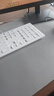 BUBM 鼠标垫大号办公室桌垫笔记本电脑垫键盘垫写字台办公桌垫游戏家用垫防水支持定制 灰色大号单面 实拍图