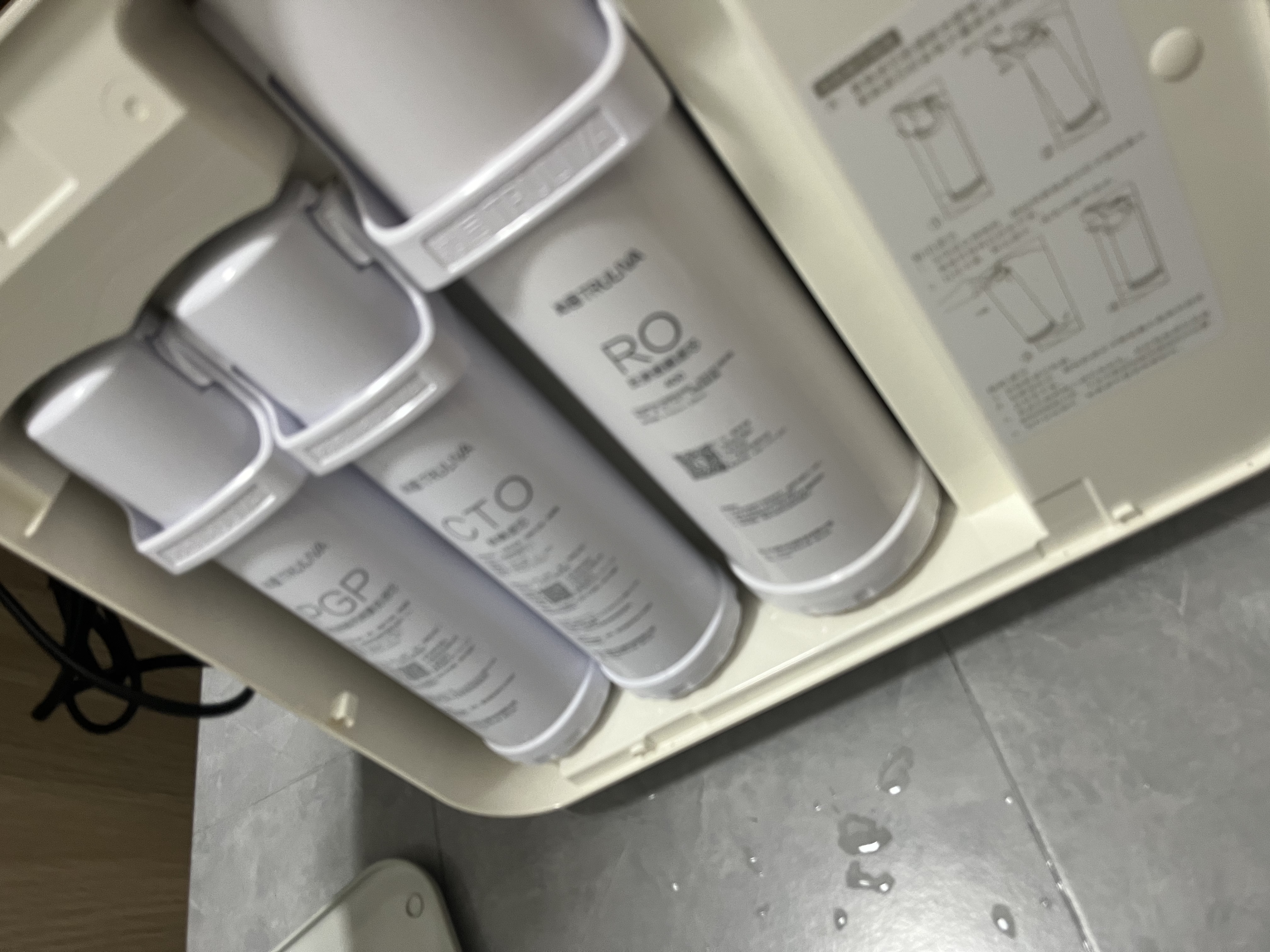沁园净水器滤芯小水钻3级炭棒通用滤芯KRL3913/3916/5003/5006/UR-S51045/51098/51298 C-O10-MK(Ⅱ) 实拍图
