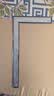 得力（deli）不锈钢拐尺钢角尺L型尺木工直角90度尺双面刻度150x300mm 实拍图