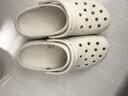 卡骆驰（CROCS）白鹿同款经典云朵洞洞鞋时尚百搭女鞋花园鞋|206750 骨白色-2Y2(含智必星) 39 (250mm) 实拍图