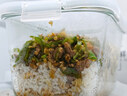 京东京造高硼硅耐热玻璃保鲜盒便当盒饭盒可微波冰箱保鲜食品接触级700mL 实拍图