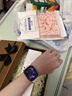Apple/苹果 Watch S11 智能手表GPS款46毫米玫瑰金色铝金属表壳淡桃粉色运动型表带S/M MEVT4CH/B 实拍图
