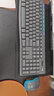 罗技（Logitech）MK275 键鼠套装 无线键鼠套装 办公键鼠套装 全尺寸 商务键鼠套装 带无线2.4G接收器 黑蓝色 实拍图