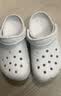卡骆驰（CROCS）新款厚底云朵洞洞鞋送女友礼物206750 骨白色 41 -42 实拍图
