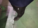 佐尚鸟休闲裤子男夏季冰丝薄款工作上班耐脏运动阔腿长裤直筒宽松男裤 黑色+黑色 4XL -建议165-180斤左右 实拍图