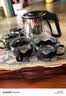【京东物流】茶壶套装整套茶具大容量玻璃茶杯带滤网耐高温泡茶具 1000ML一壶+四杯套装【无茶盘】 实拍图