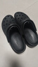 卡骆驰（CROCS）新款厚底云朵洞洞鞋送女友礼物 206750 黑色   36-37 实拍图