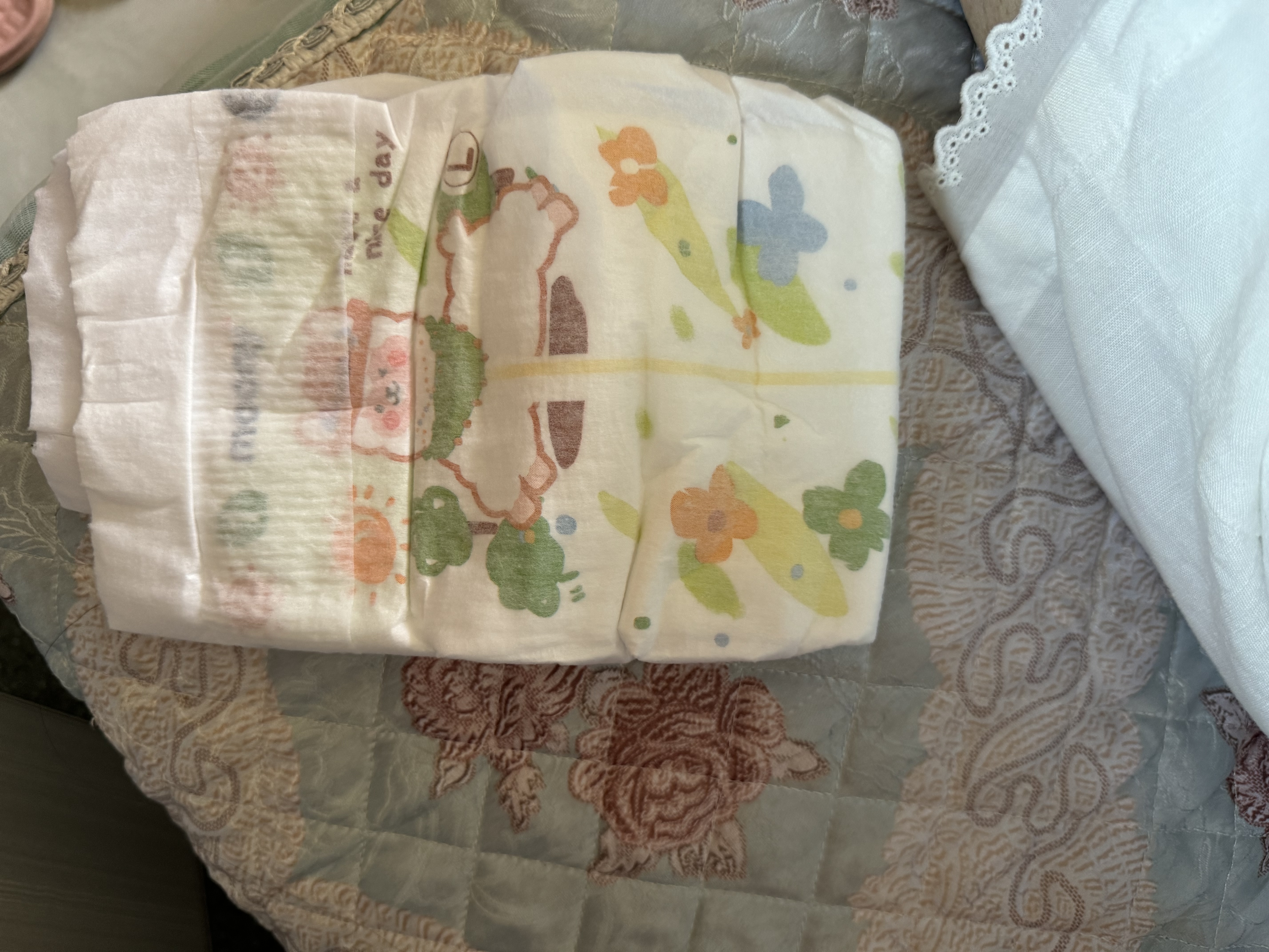 MOONY苏菲尤妮佳Q薄萌羽慕怡小羊驼纸尿裤尿不湿L38片(9-14kg) 实拍图