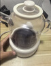 小质养生壶1.5L全玻璃花茶壶0胶水0金属恒温煮茶器办公室热牛奶神器保温壶家用烧水壶电热水壶 实拍图