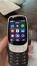 诺基亚（NOKIA）3210 4G 移动联通电信广电全网通 2.4英寸双卡双待 直板按键学生功能机备用手机黑色 实拍图