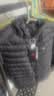 君羽户外排骨羽绒服男女款800蓬轻量连帽鹅绒服内胆秋冬保暖外套 黑色【男款】 800蓬白鹅绒 XL | 东丽克轻面料 1000清洁度 实拍图