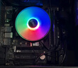 超频 3 PCCOOLER大白鲨PRO CPU散热器 （多平台/SRGB幻彩灯效/下压式/ITX散热器/附带硅脂） 实拍图