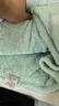 嫚熙（EMXEE）婴儿浴巾秋冬季斗篷浴袍新生儿珊瑚绒洗澡连帽包巾速干 独角兽【7A抗菌】125*80cm 实拍图
