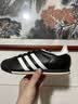 adidas T头鞋 K 74复古风薄底运动鞋平底鞋男女阿迪达斯三叶草   黑色/亮白/树脂黄(推荐脚型偏胖选大半码)   37 实拍图
