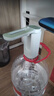 双枪（Suncha）抽水器桶装水办公家用饮水机电动抽水泵压水器定量可折叠浅绿色 实拍图