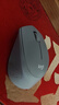 罗技（Logitech）M330 轻音鼠标 无线鼠标 办公鼠标 右手鼠标 带无线微型接收器 灰色 实拍图