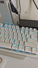 达尔优（dareu）EK810双模无线键盘 机械键盘 笔记本电脑游戏键盘 2.4G办公键盘长续航 104键 白色青轴   实拍图