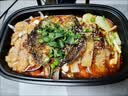 奥克斯（AUX）电火锅烤肉一体多功能料理锅二合一涮烤两用鸳鸯锅专用可拆卸分体式家用烤鱼锅可煎煮烤盘电烧烤炉 双盘款料理锅【煎烤盘+火锅盘】 实拍图