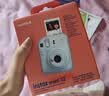 富士（FUJIFILM）instax 拍立得mini12 一次成像相机 mini11/41三寸相纸 生日礼物 开学送礼奖品  【刮刮乐抽相纸】 Mini12 绣球蓝【假日限定礼盒】 官方标配【不含相纸 实拍图