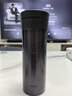 膳魔师（THERMOS）不锈钢保温杯男女茶杯车载便携水杯商务带茶隔可定制团购JMK 黑色 470ml 实拍图
