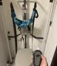 比纳电动吊颈椎牵引器颈椎拉伸家用脖子牵引器吊挂式颈椎矫正器倒立机 【送长辈】电动款丨均匀受力丨云感坐垫 实拍图