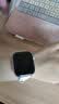 Apple/苹果 Watch S11 智能手表GPS+蜂窝款46毫米银色铝金属表壳雾紫色运动型表带S/M MFDK4CH/B 实拍图