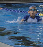 速比涛（Speedo）青少年宽视镀膜泳镜游泳装备男女童通用高清防雾 海蓝/金色 实拍图