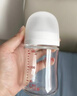 贝亲（Pigeon）防胀气 玻璃奶瓶160mlS码+PPSU奶瓶240mlM码 1-6个月奶瓶套装 实拍图
