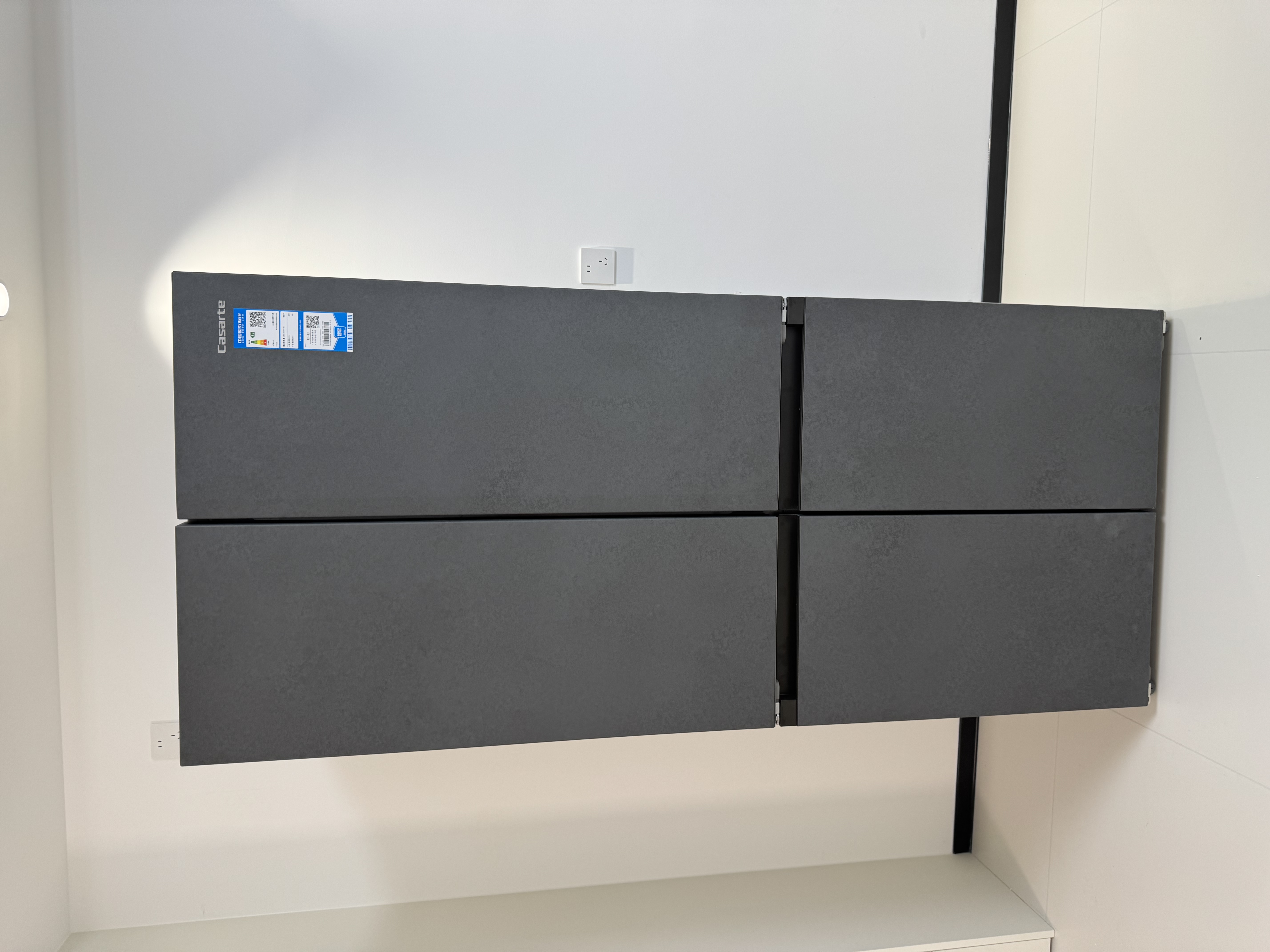 卡萨帝（Casarte）原石518L十字门冰箱MRA PLUS低氧窖藏保鲜594超薄零嵌入式一级能效 517同款 BCD-518WGCTDM4GUU1 实拍图