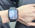 Apple/苹果 Watch S11 智能手表GPS+蜂窝款46毫米深空灰色铝金属表壳黑色运动型表带M/L MFDE4CH/B 实拍图