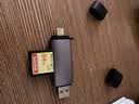 绿联USB/Type-C3.0高速读卡器 SD/TF双卡适用电脑平板手机大疆pocket4/3无人机/苹果17/16/运动相机 实拍图