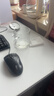 青苹果泡茶杯带盖 无铅玻璃把手水杯玻璃杯商务会议家用350ML两只装 实拍图