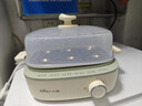 小熊（Bear）蒸蛋器 煮蛋器 双层小型电蒸锅1-2人用 自动断电早餐神器 ZDQ-E12N1 实拍图