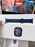 Apple/苹果 Watch S11 智能手表GPS+蜂窝款46毫米亮黑色铝金属表壳黑色运动型表带S/M MFD94CH/B 实拍图