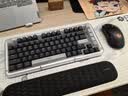 罗技（Logitech）ALTO KEYS K75M 琥珀系列 AI客制化无线机械键盘 热插拔大理石轴 黑色 75键 实拍图