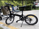 大行（DAHON）折叠自行车20英寸8级变速经典P8单车KBC083 黑色经典版-京仓 实拍图