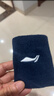 李宁（LI-NING）护腕男女专业运动扭伤防护篮球健身羽毛球擦汗高弹拉伸护手腕套 198藏青色 均码【一只装】 实拍图