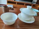 月记窑“君子如玉”冰种玉瓷压手主人杯 65ml（满容） 实拍图