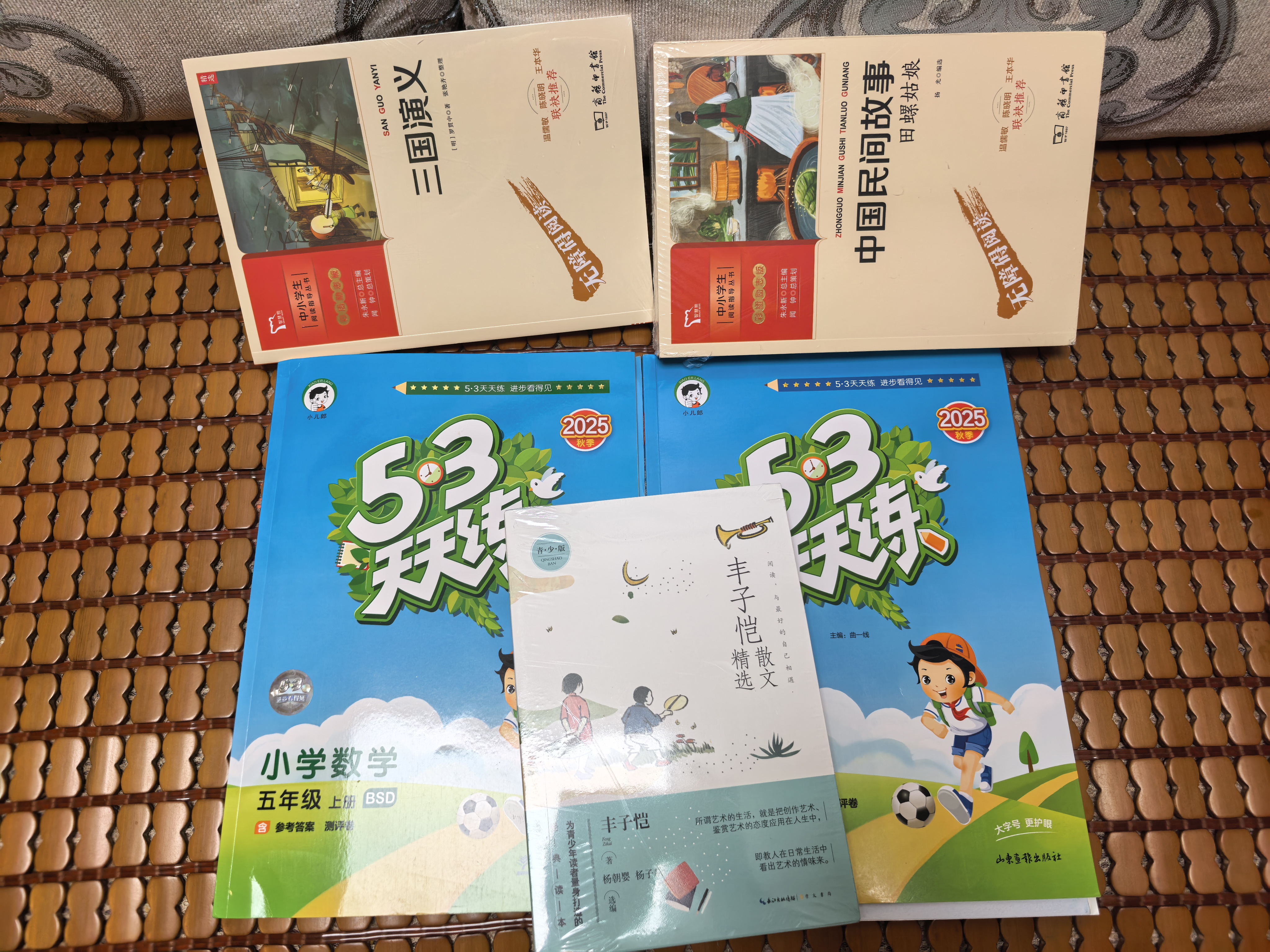 全3册 快乐读书吧五年级上册必读课外阅读书 中国民间故事田螺姑娘 非洲民间故事曼丁 欧洲民间故事聪明的牧羊人 四升五暑假阅读 附带阅读耐力记录表 商务印书馆万物复书五年级 实拍图