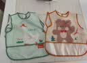 贝瑞加（Babyprints）围兜婴儿罩衣儿童吃饭宝宝围嘴防溅水油反穿衣 比尔乐园 实拍图