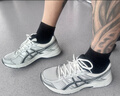 亚瑟士ASICS女鞋网面跑鞋百搭缓震运动鞋透气跑步鞋 GEL-CONTEND 4 白色/银色 38 实拍图
