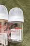 贝亲（Pigeon）玻璃奶瓶宽口径防胀气160ml S号奶嘴 1月+ AA186  实拍图