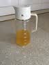 小熊（Bear）油壶 调料瓶抗菌玻璃油瓶酱油瓶600ml 自动开合不挂油CX-W0058 实拍图