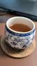 不拙白瓷主人杯茶杯个人专用泡茶单杯陶瓷功夫茶杯青花瓷羊脂玉瓷杯子 实拍图
